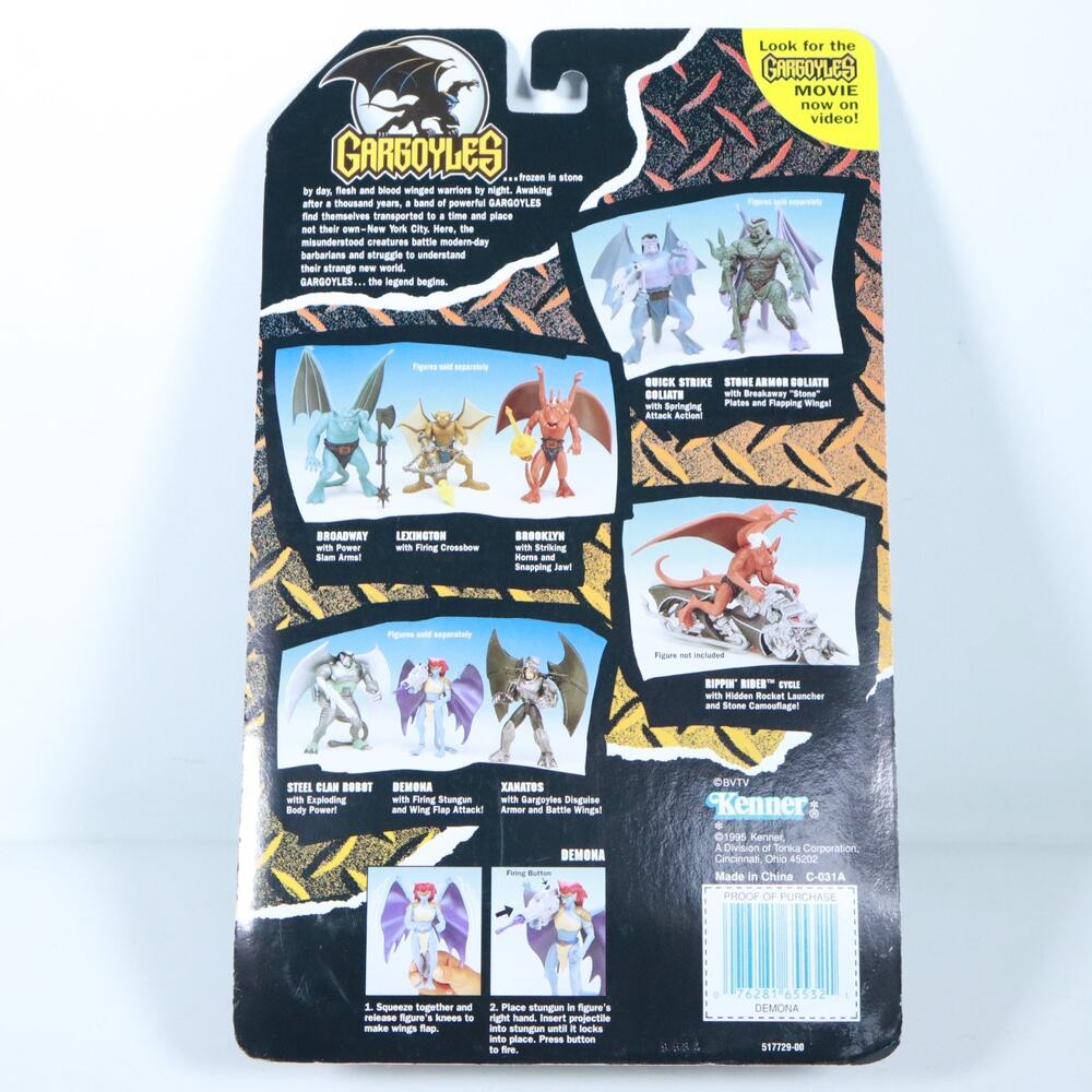 Vintage 1995 Kenner GARGOYLES DEMONA Action Figure - Picture 2 of 3